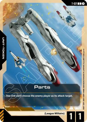 Parts Token (T-021) card