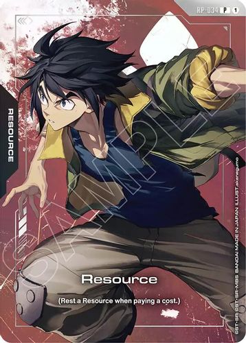 Resource (Premium Accessory Set - Mobile Suit Gundam: Iron-Blooded Orphans) (RP-034) card