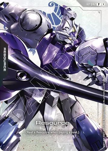 Resource (Premium Accessory Set - Mobile Suit Gundam: Iron-Blooded Orphans) (RP-042) card