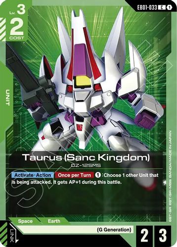Taurus (Sanc Kingdom) (EB01-033) card