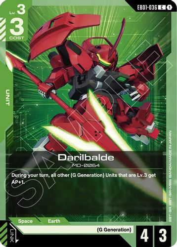 Darilbalde (EB01-036) card