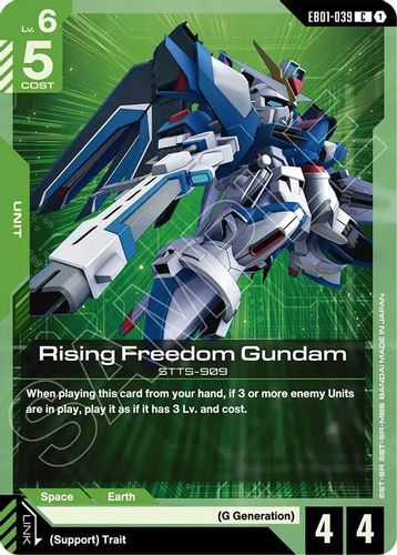 Rising Freedom Gundam (EB01-039) card