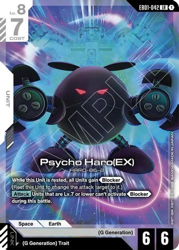 Psycho Haro (EX) (EB01-042) card