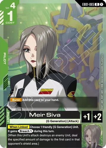 Meir Siva (EB01-065) card