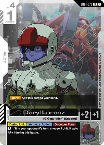 Daryl Lorenz (EB01-070) card