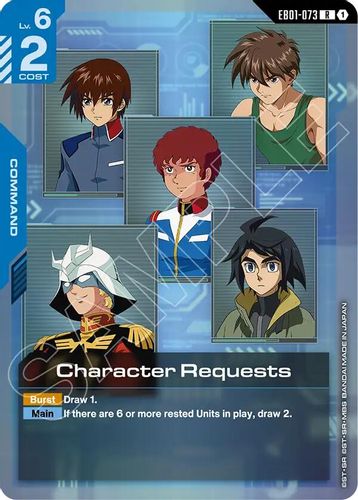 Character Requests (EB01-073) card