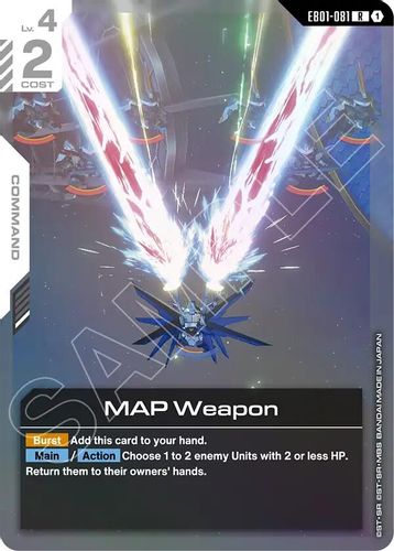 MAP Weapon (EB01-081) card