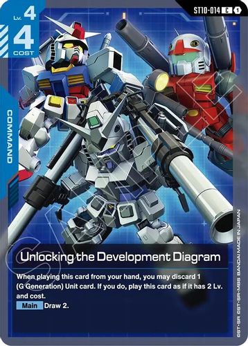Unlocking the Development Diagram (ST10-014) card