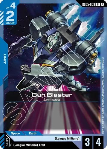 Gun Blaster (GD05-009) card