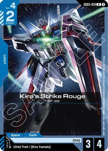 Kira's Strike Rouge (GD05-010) card