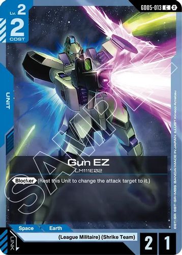 Gun EZ (GD05-013) card