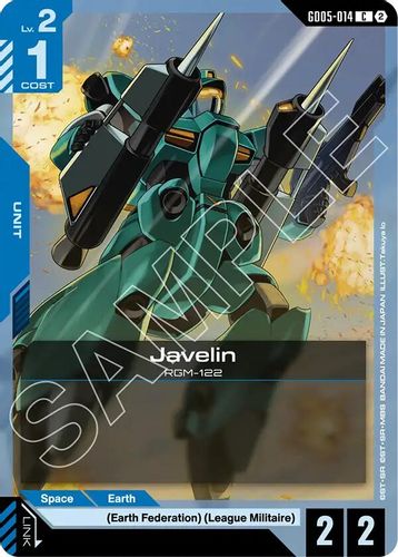 Javelin (GD05-014) card