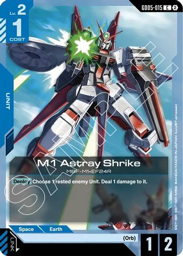 M1 Astray Shrike (GD05-015) card