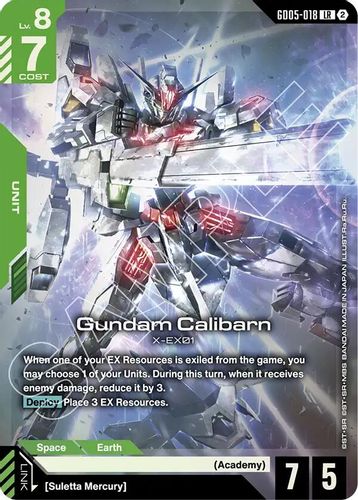 Gundam Calibarn (GD05-018) card