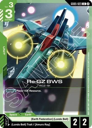 Re-GZ BWS (GD05-023) card