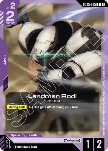 Landman Rodi (GD05-065) card