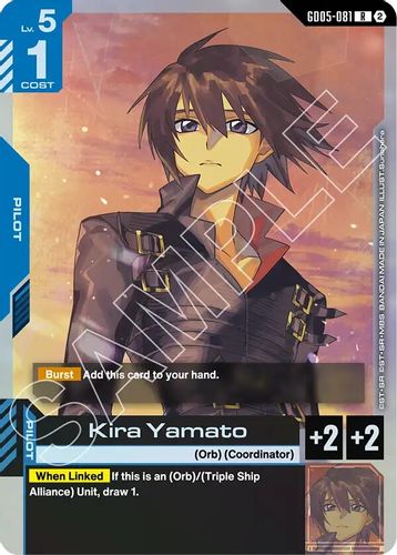 Kira Yamato (GD05-081) card