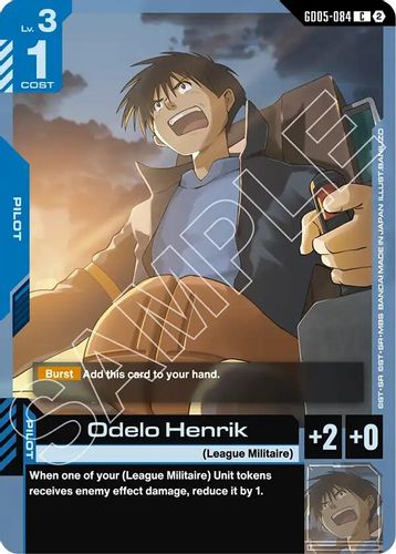 Odelo Henrik (GD05-084) card