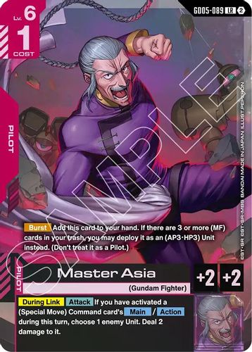 Master Asia (GD05-089) card