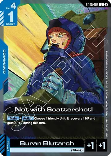 Not with Scattershot! (GD05-103) card