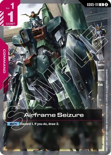 Airframe Seizure (GD05-111) card
