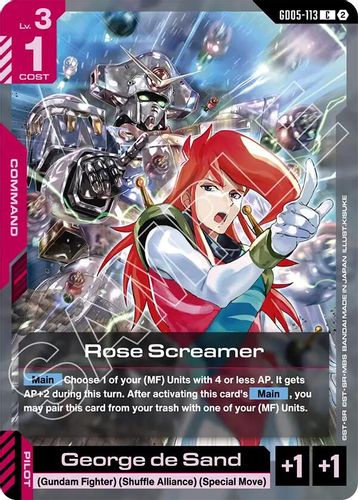 Rose Screamer (GD05-113) card