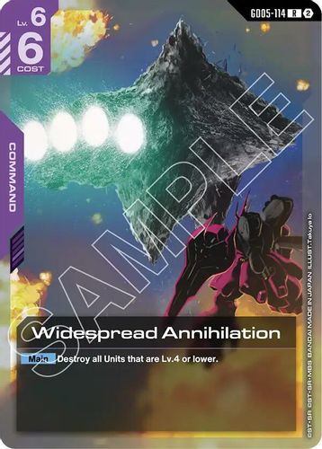 Widespread Annihilation (GD05-114) card