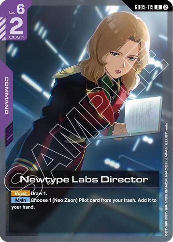 Newtype Labs Director (GD05-115) card