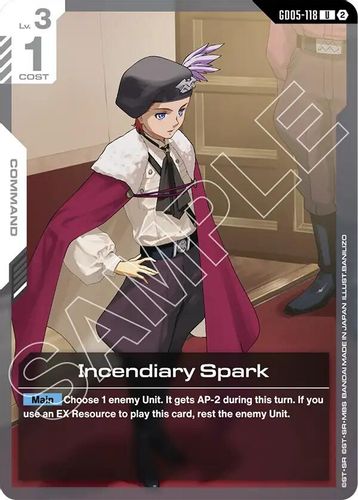 Incendiary Spark (GD05-118) card