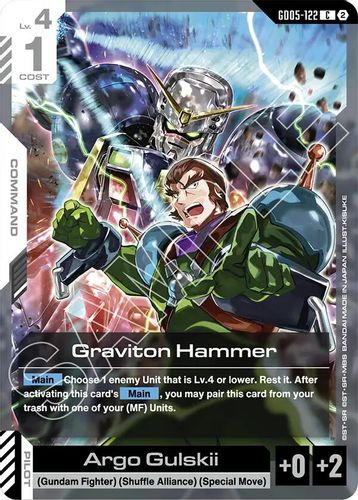 Graviton Hammer (GD05-122) card