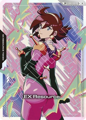 EX Resource (C+) (SP) (EXR-007) card