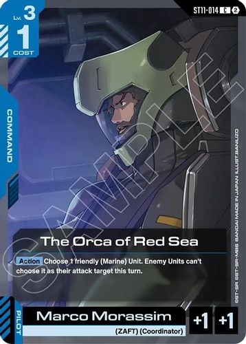 The Orca of Red Sea (ST11-014) card