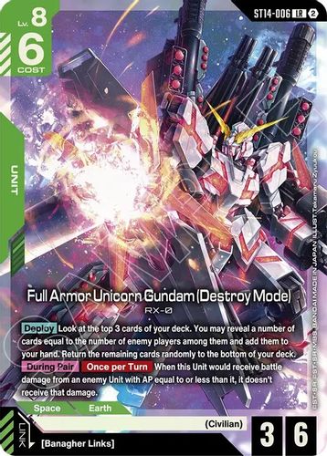 Geara Doga (Heavy Armed Type) (ST14-004) card